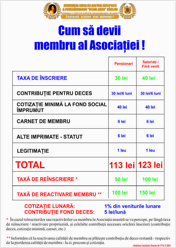 Cum să devii membru Cum să devii membru